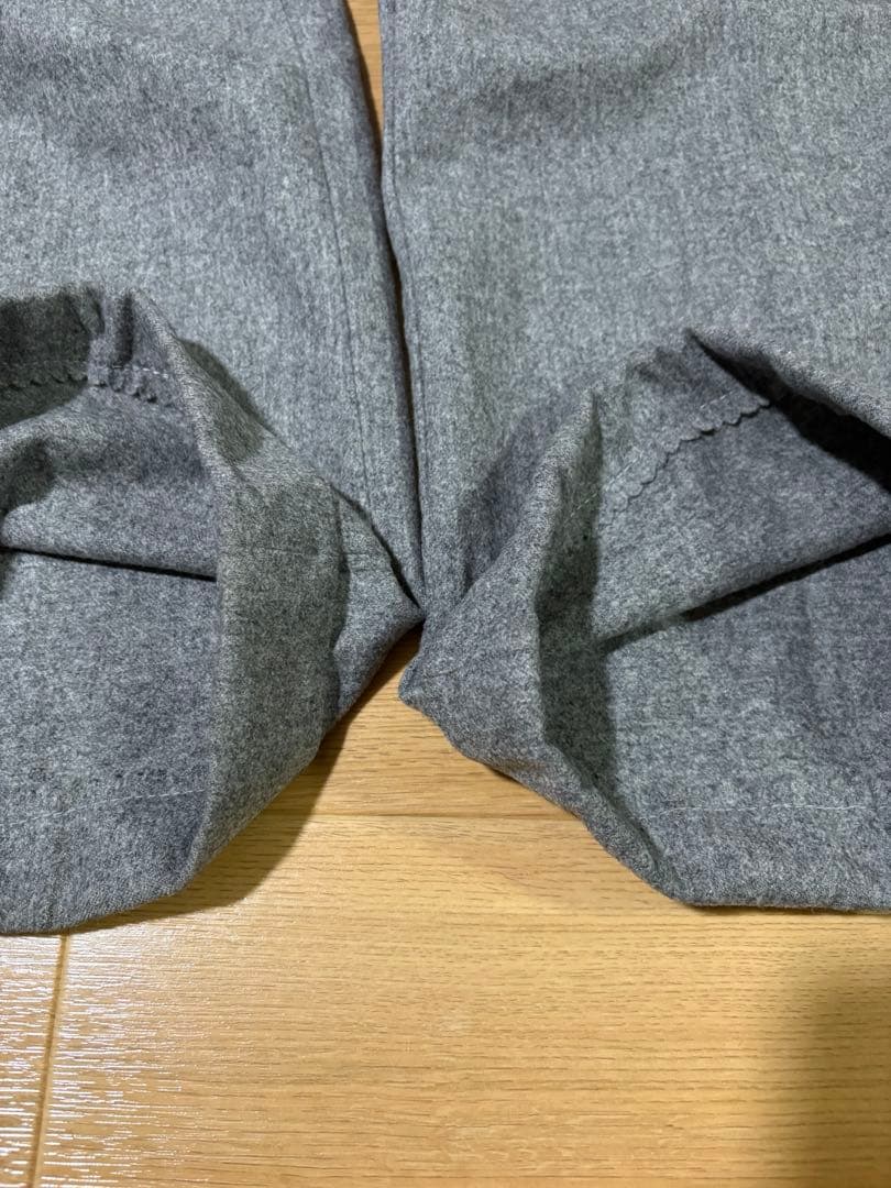 訳あり　ポロラルフローレン　ウールフランネル　ツータックトラウザーズ　96