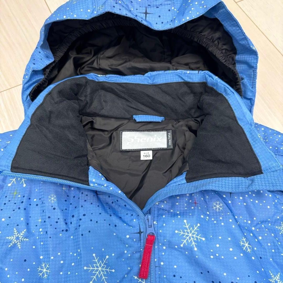 【美品】フェニックス 上下セット スキーウェア スノーボード 女の子 160