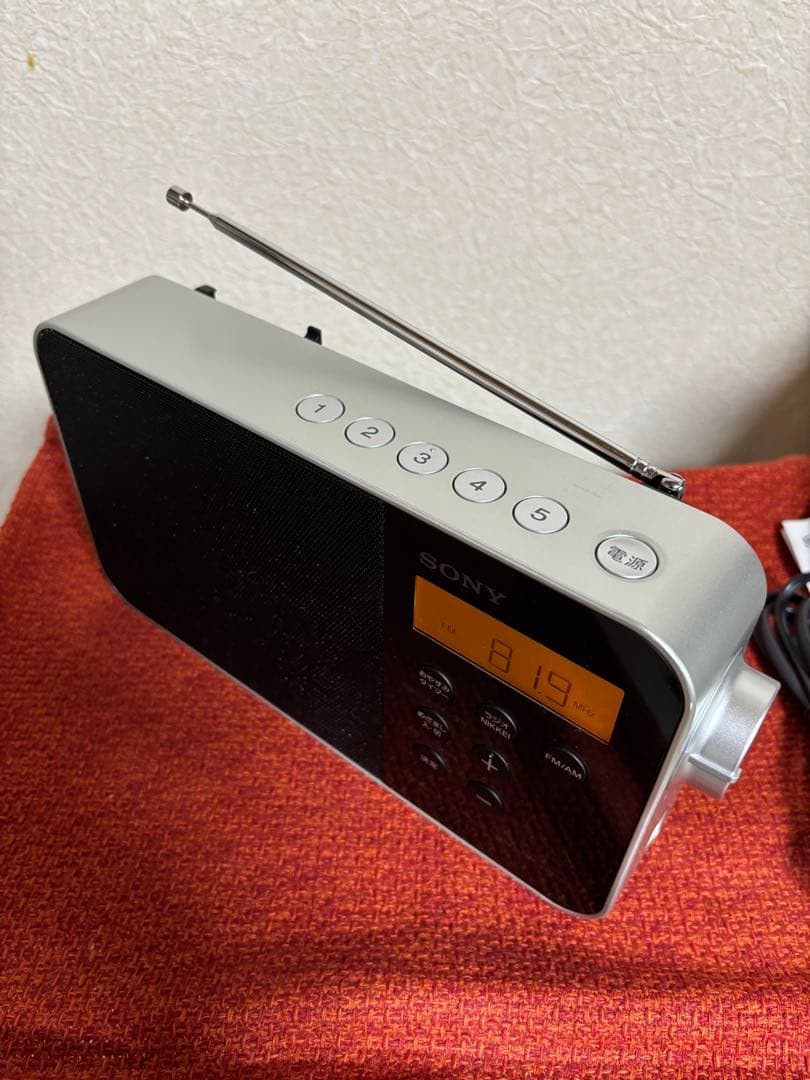 ソニー　icf-m780n 2021年製　美品　 ACコード、取説、箱付き