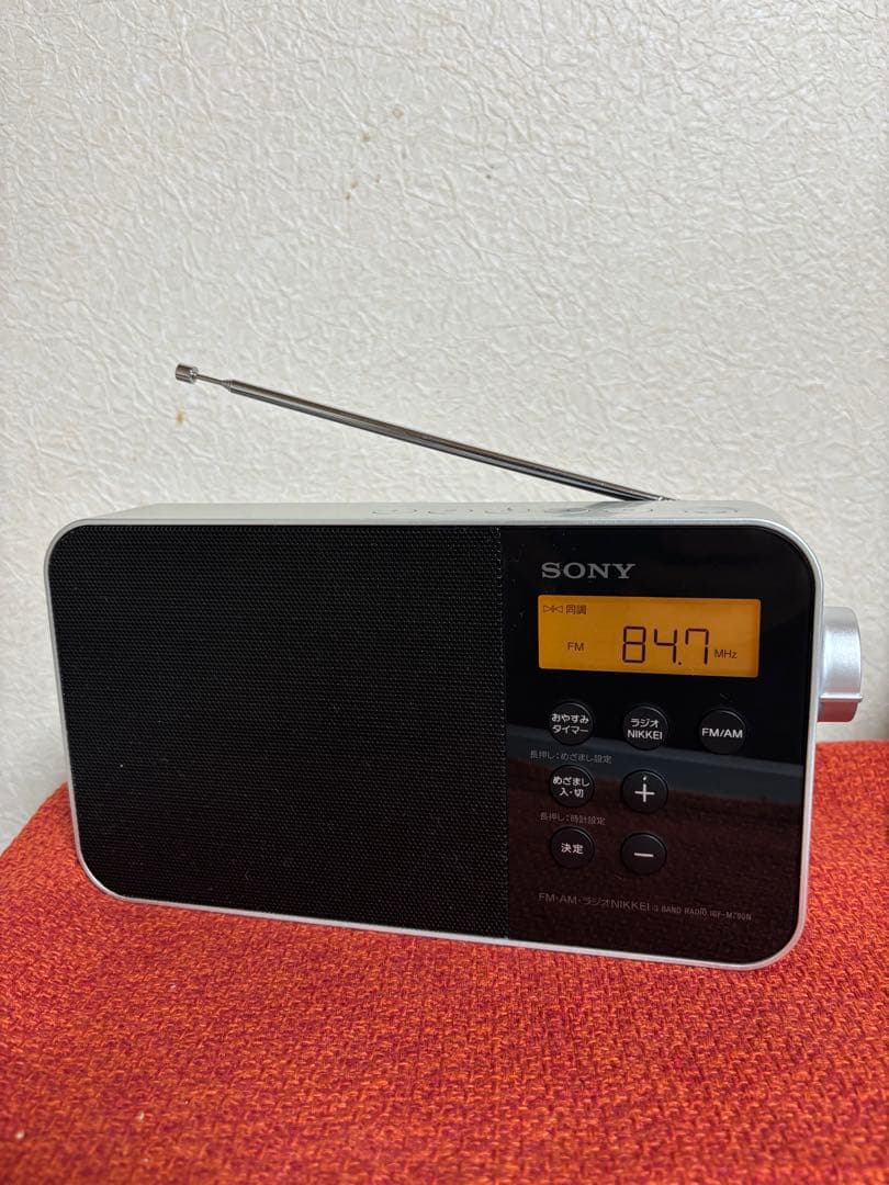 ソニー　icf-m780n 2021年製　美品　 ACコード、取説、箱付き