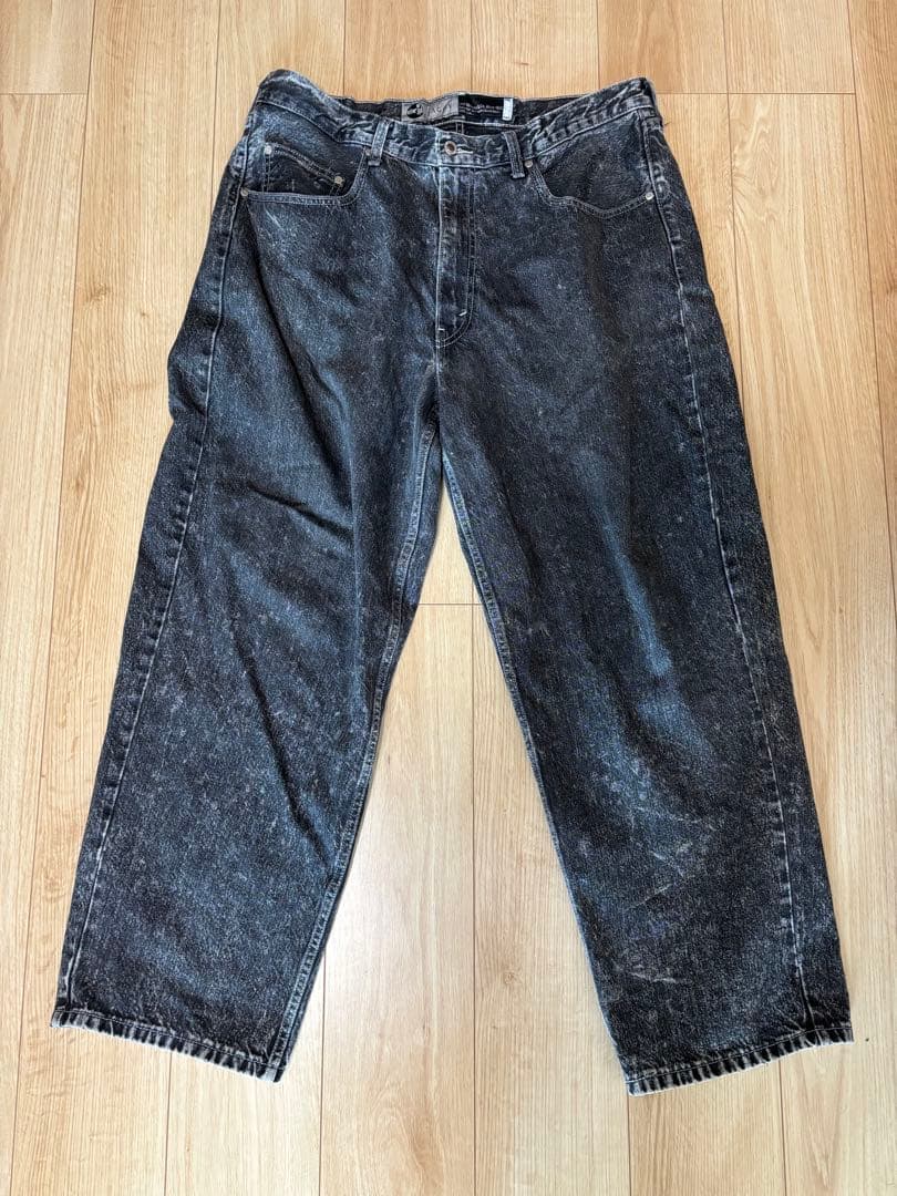 Levi's シルバータブバギーパンツ復刻 W36L30 ケミカルウォッシュ