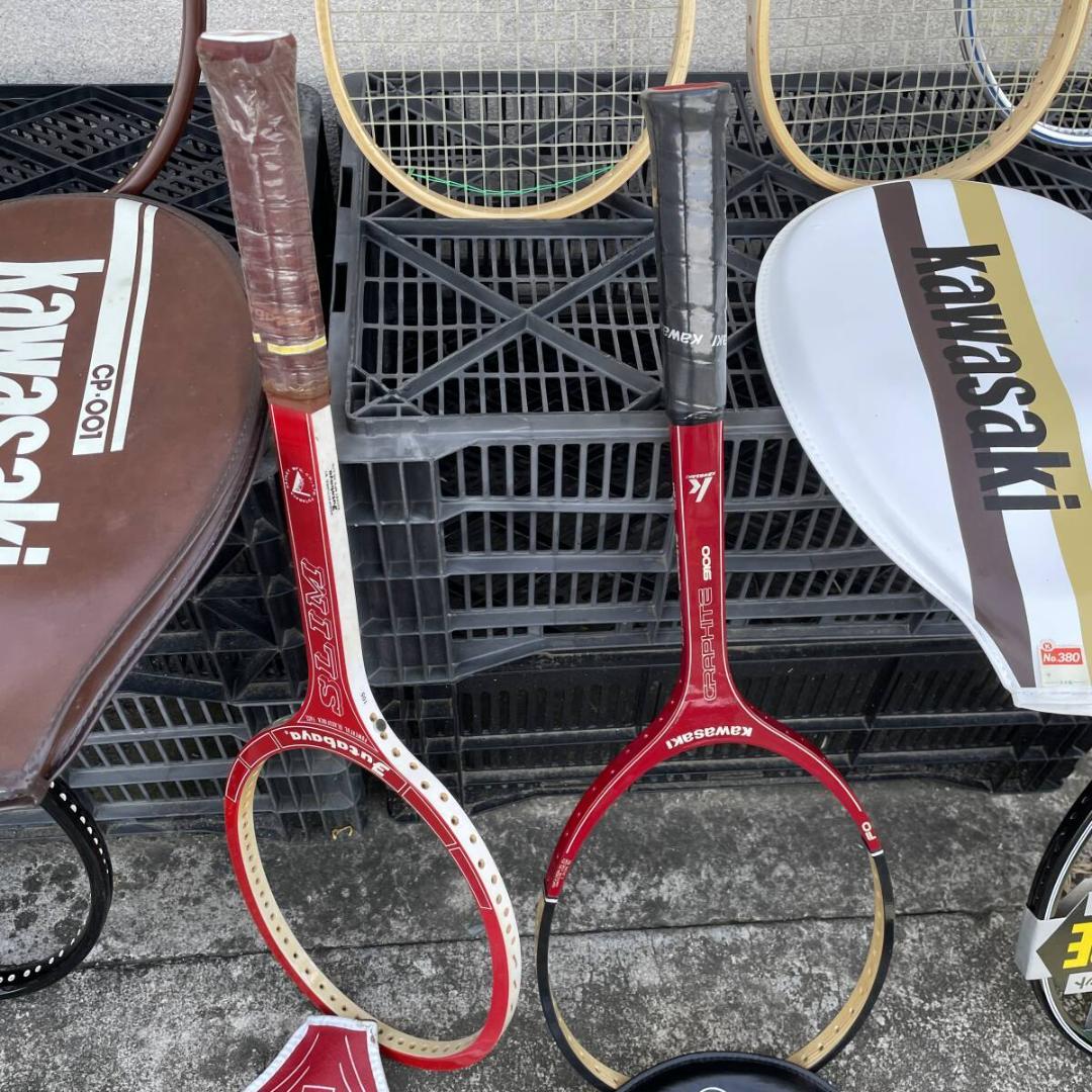 未使用　レトロ　テニス　ラケット　11本セット　　日本製　　XＺ3732