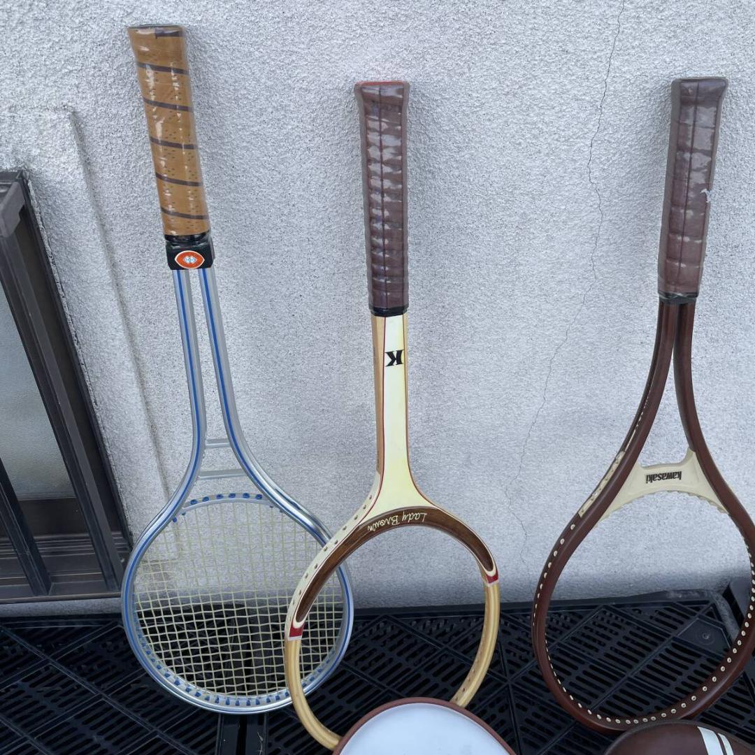 未使用　レトロ　テニス　ラケット　11本セット　　日本製　　XＺ3732