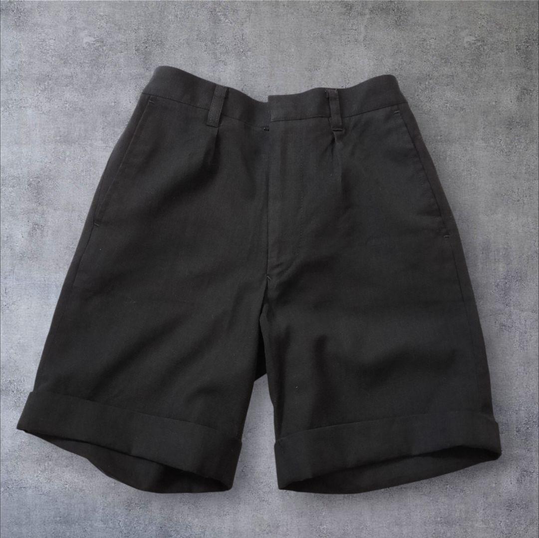 【バーバリー ロンドン】フォーマルスーツ 上下セット 120 黒 シルク混