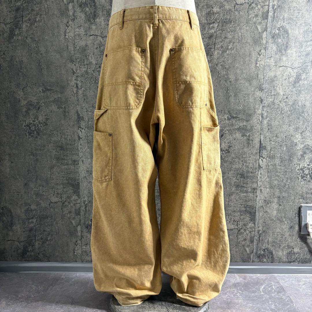 パンツ BEAMS double knee baggy painter pants