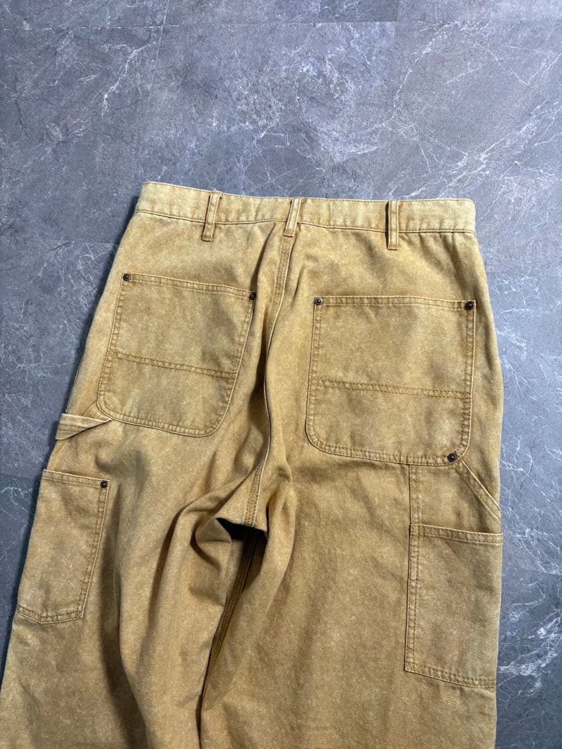 パンツ BEAMS double knee baggy painter pants