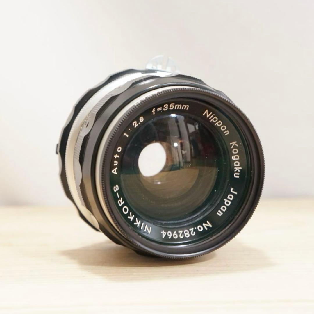 【動作確認済/説明書付】ニコン Nikon F2 アイレベル 35mmセット