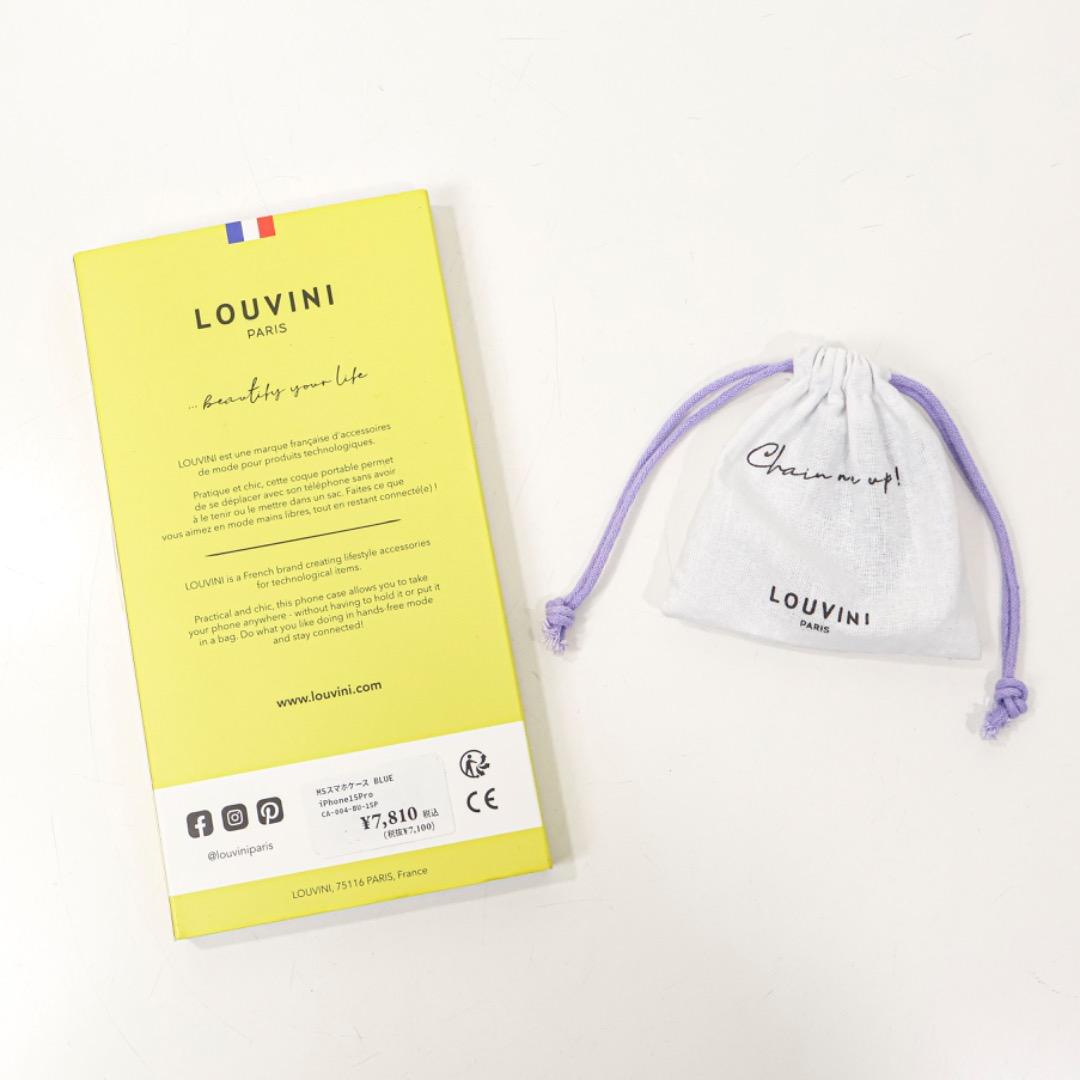 H4912M◾️ルヴィニ パリ　スマホケース　magsafe対応　ストラップ付