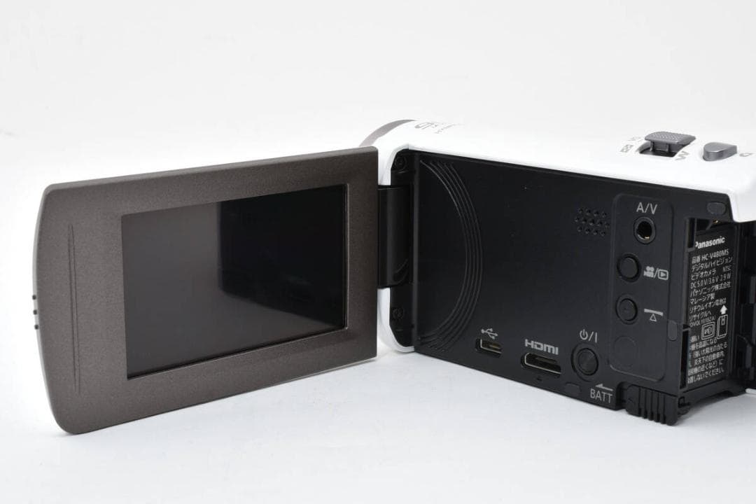 極上品 Panasonic HC-V480MS 充電器 ビデオカメラ #1608