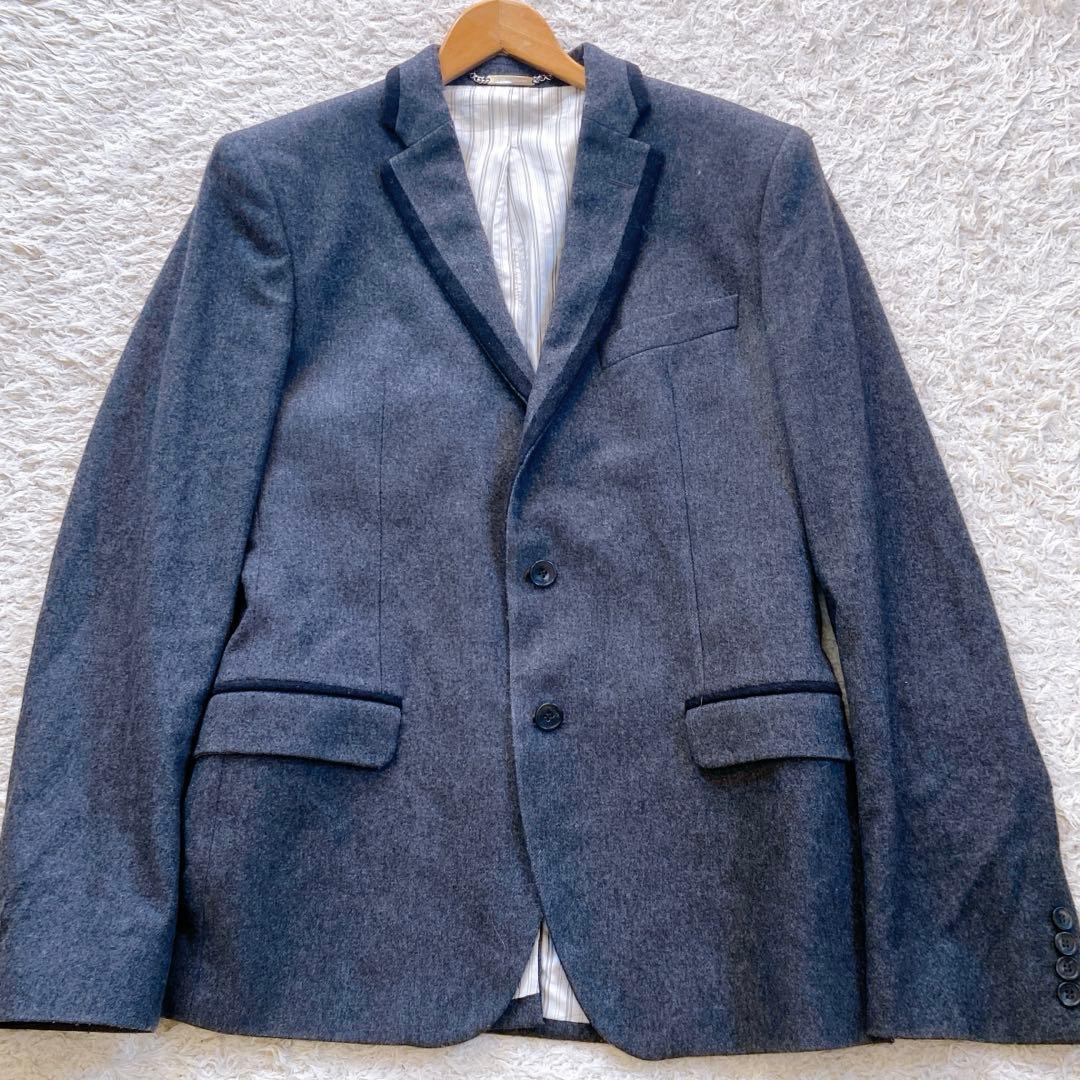 美品 ドルチェ&ガッバーナ　カシミヤ混　テーラードジャケット　48サイズ