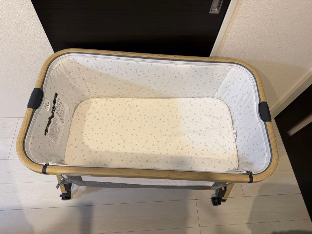 2025年購入　HZDMJベビーベッド グレー