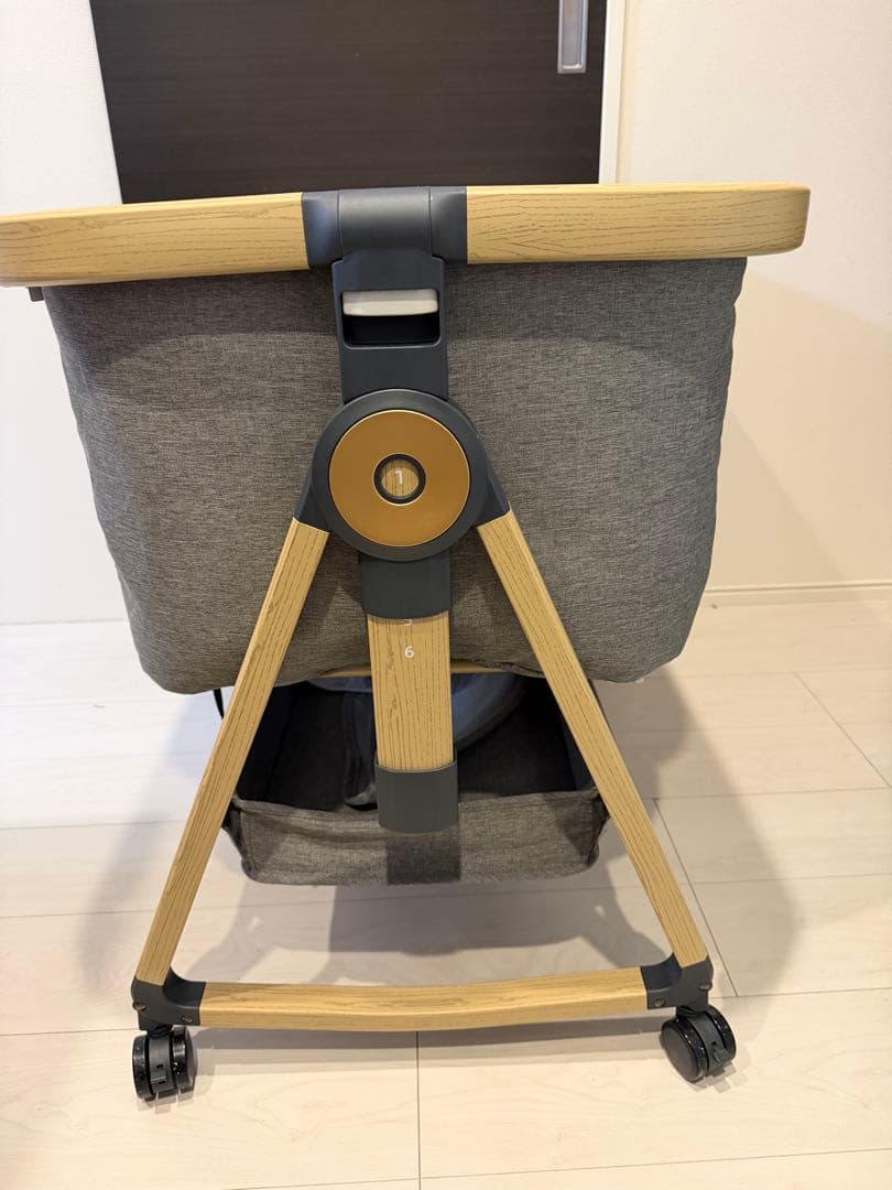 2025年購入　HZDMJベビーベッド グレー