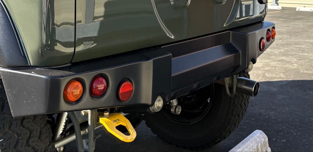 APIO アピオ タクティカルリアバンパー JB64