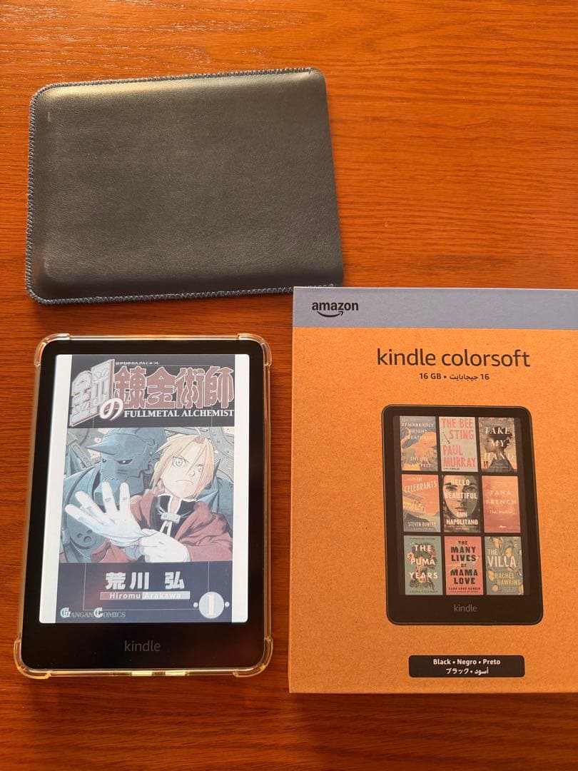 Kindle Colorsoft 16GB ブラック カバー付き