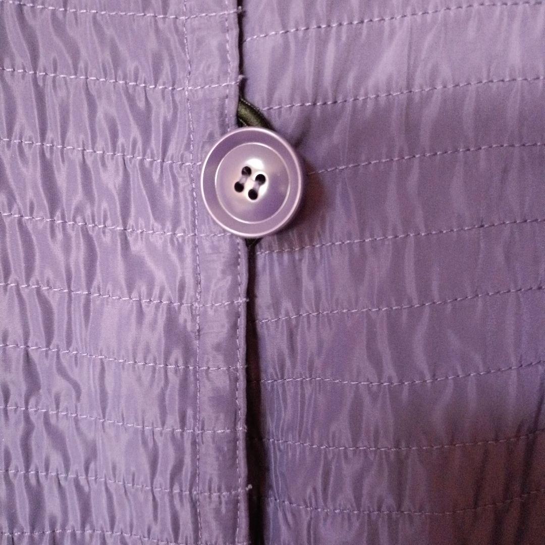 美品！ARBORENTE パープル ラビット リバーシブルコート