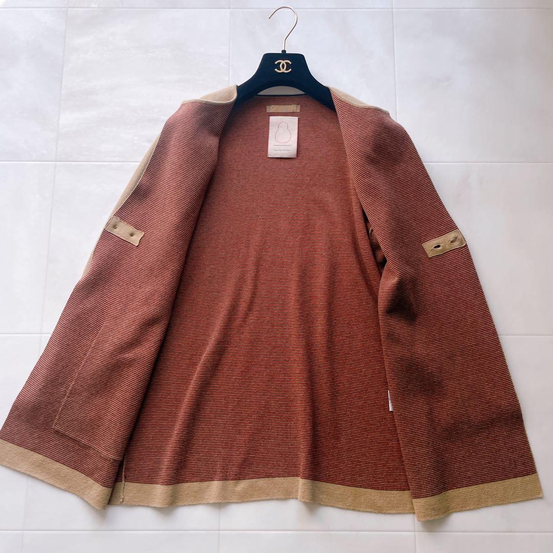 美品✨現行タグ パラスパレス コットンカーディガン シェルボタン サイズ0