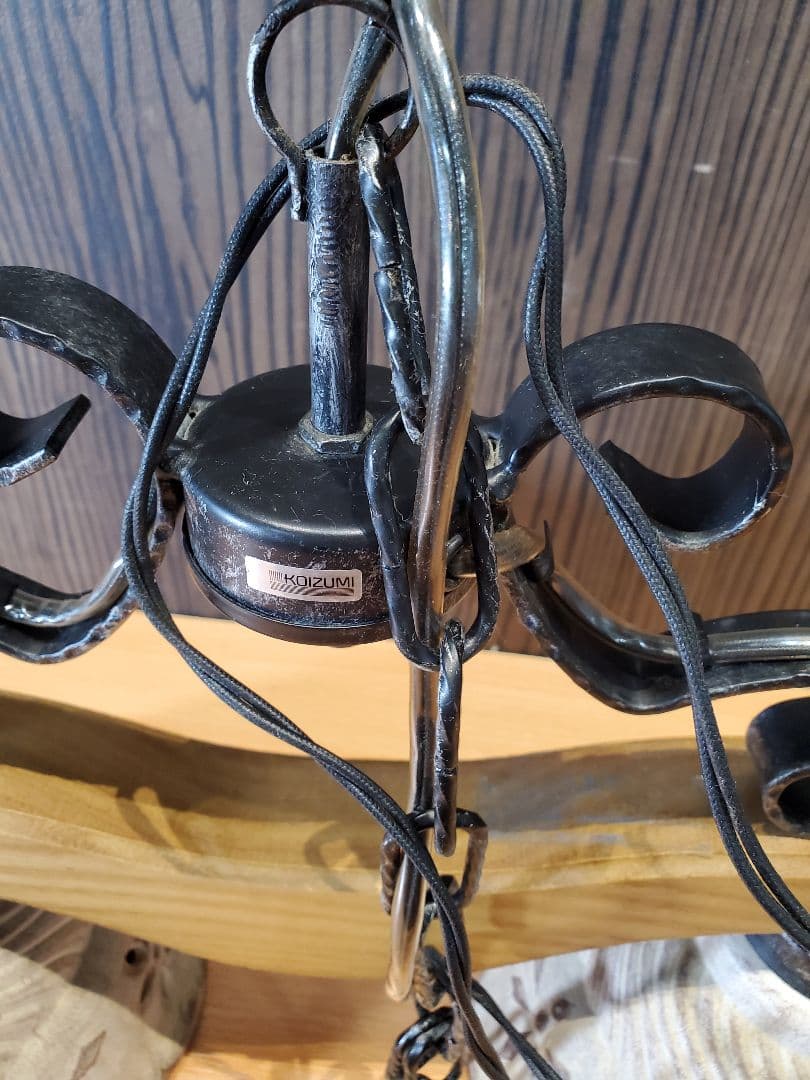 ま*♪様 コイズミ　アンティーク 陶器　シャンデリア　カントリー