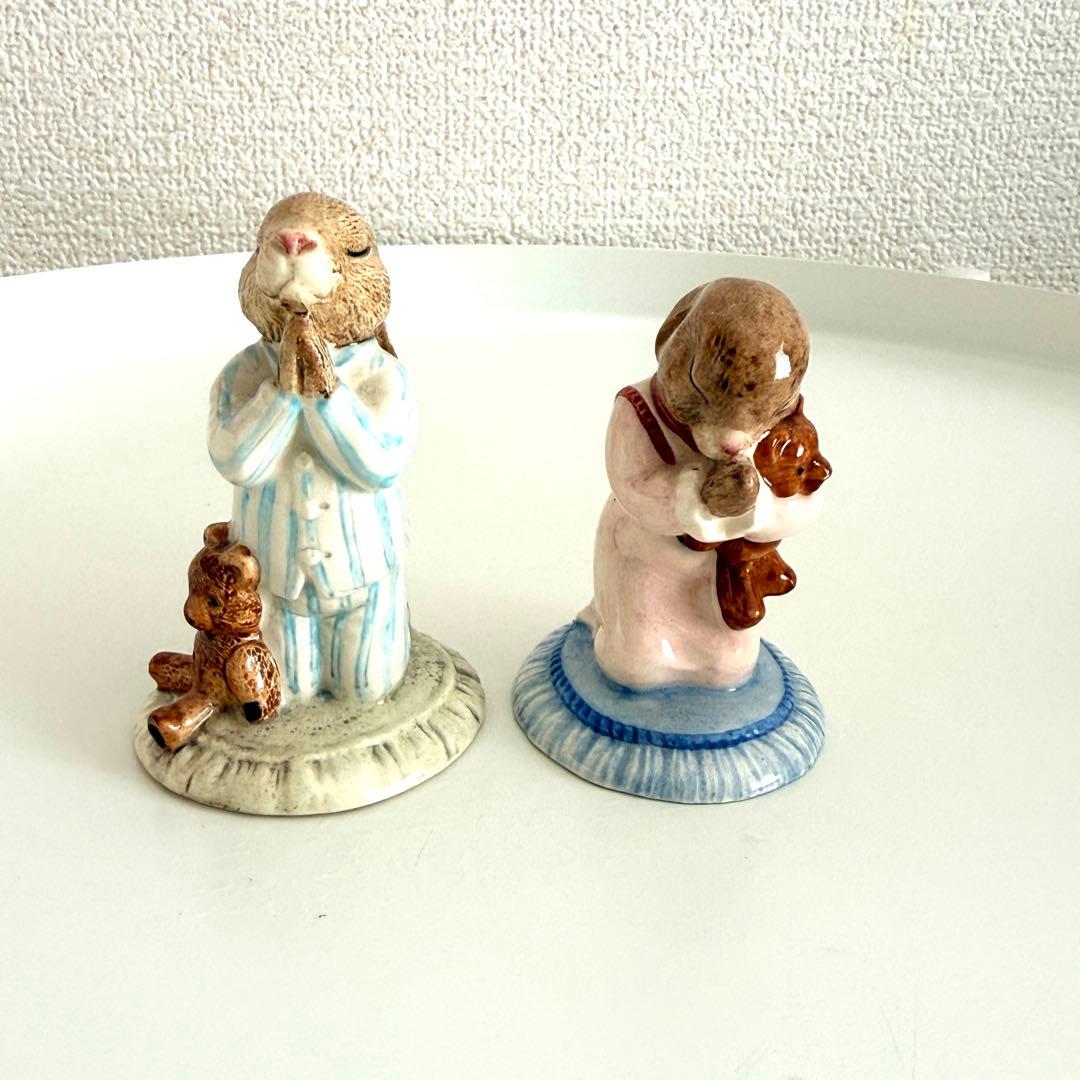 ロイヤルドルトン バニキンズ ベッドタイム, グッドナイト うさぎのフィギュリン