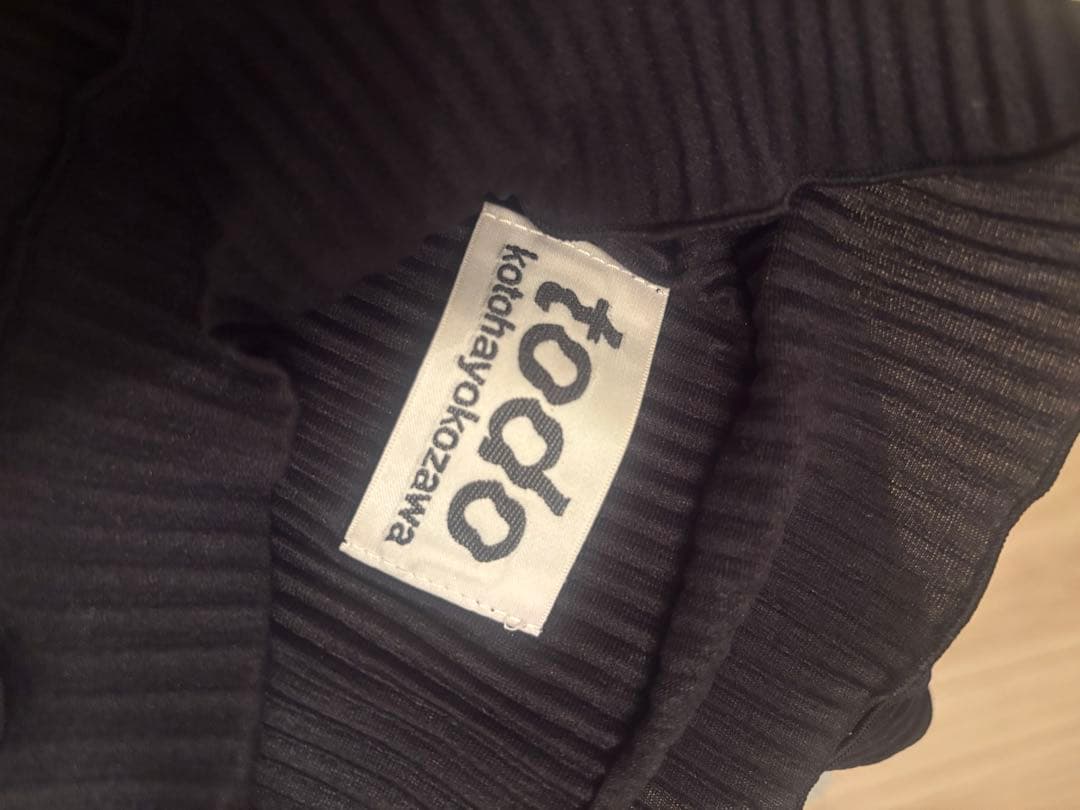 kotohayokozawa アシンメトリー長袖トップス