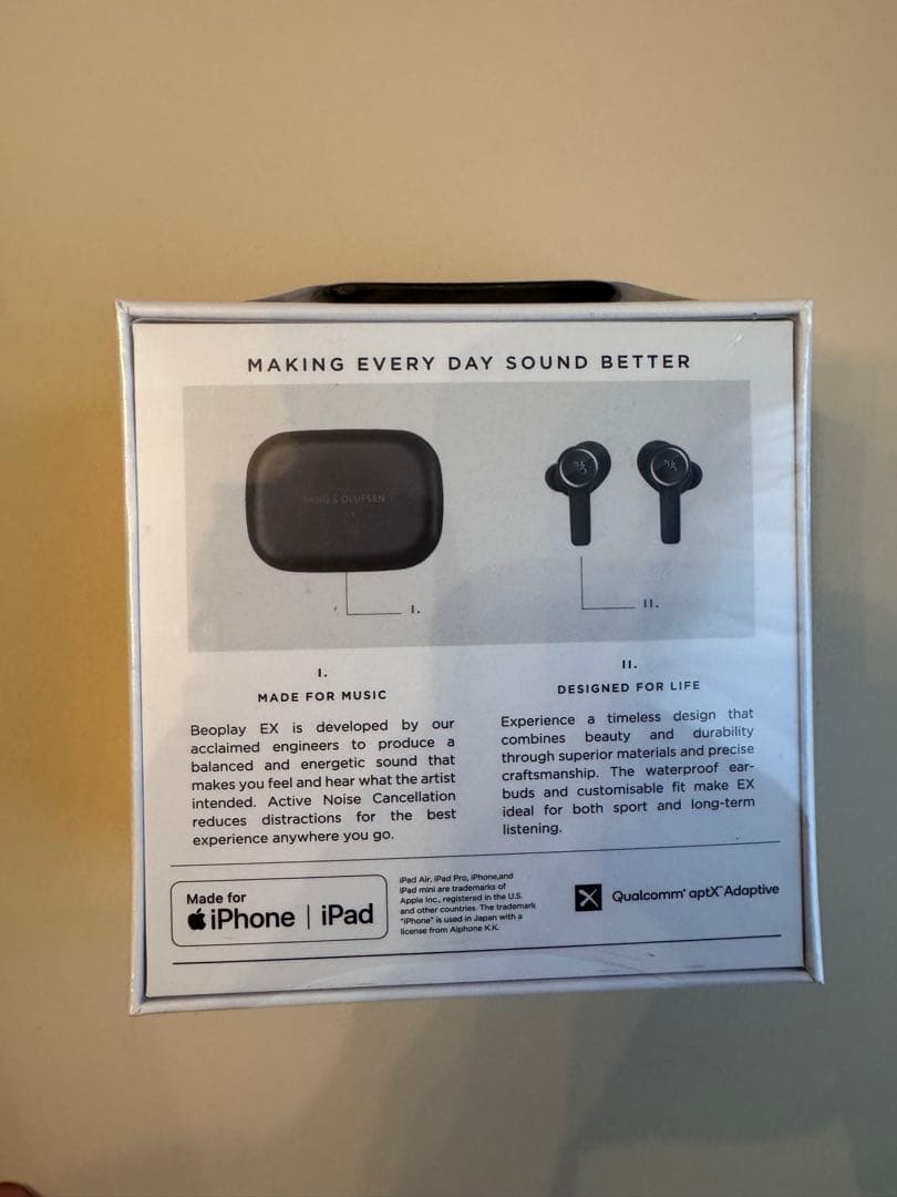 国内正規品　新品未開封　Bang & Olufsen Beoplay EX 黒