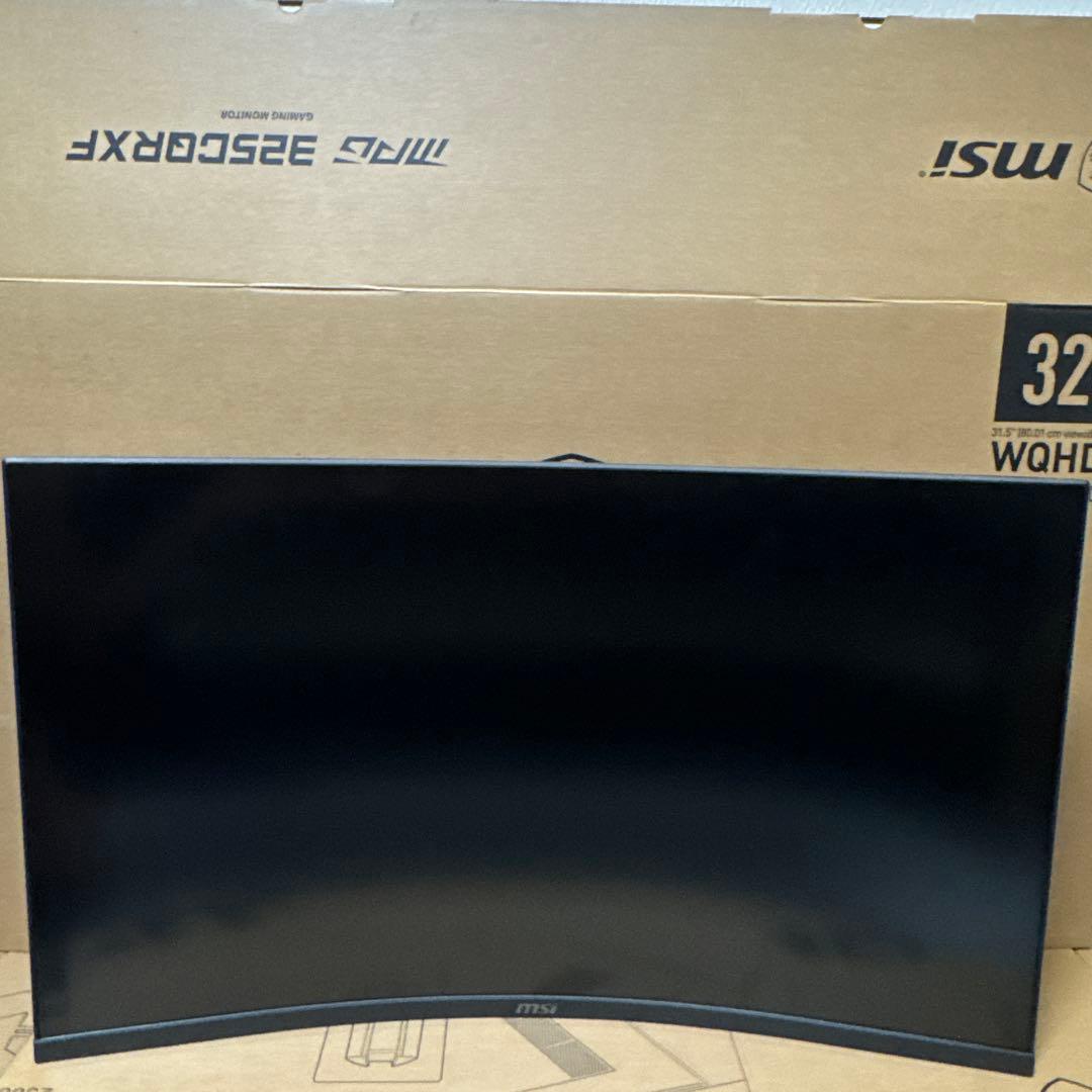 MSI 31.5インチ WQHD 280Hz 湾曲ゲーミングモニター