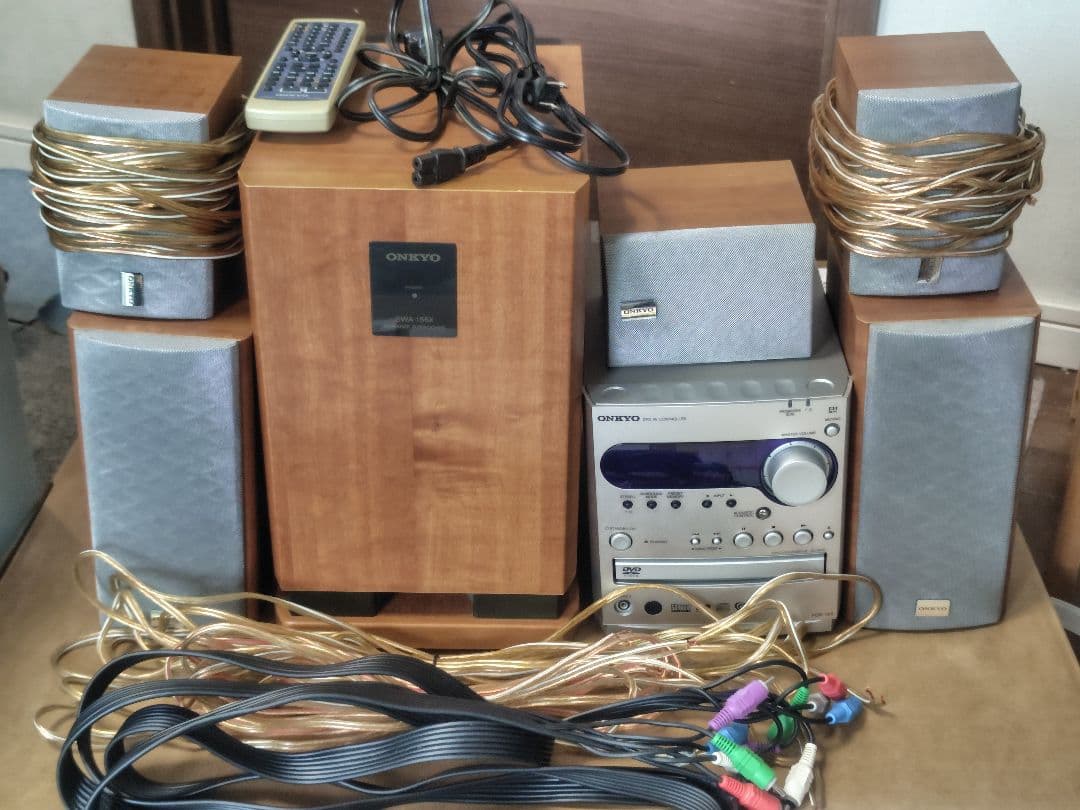 ONKYO BASE-DR7 D-M3 DVD サウンドシステム 5.1ch