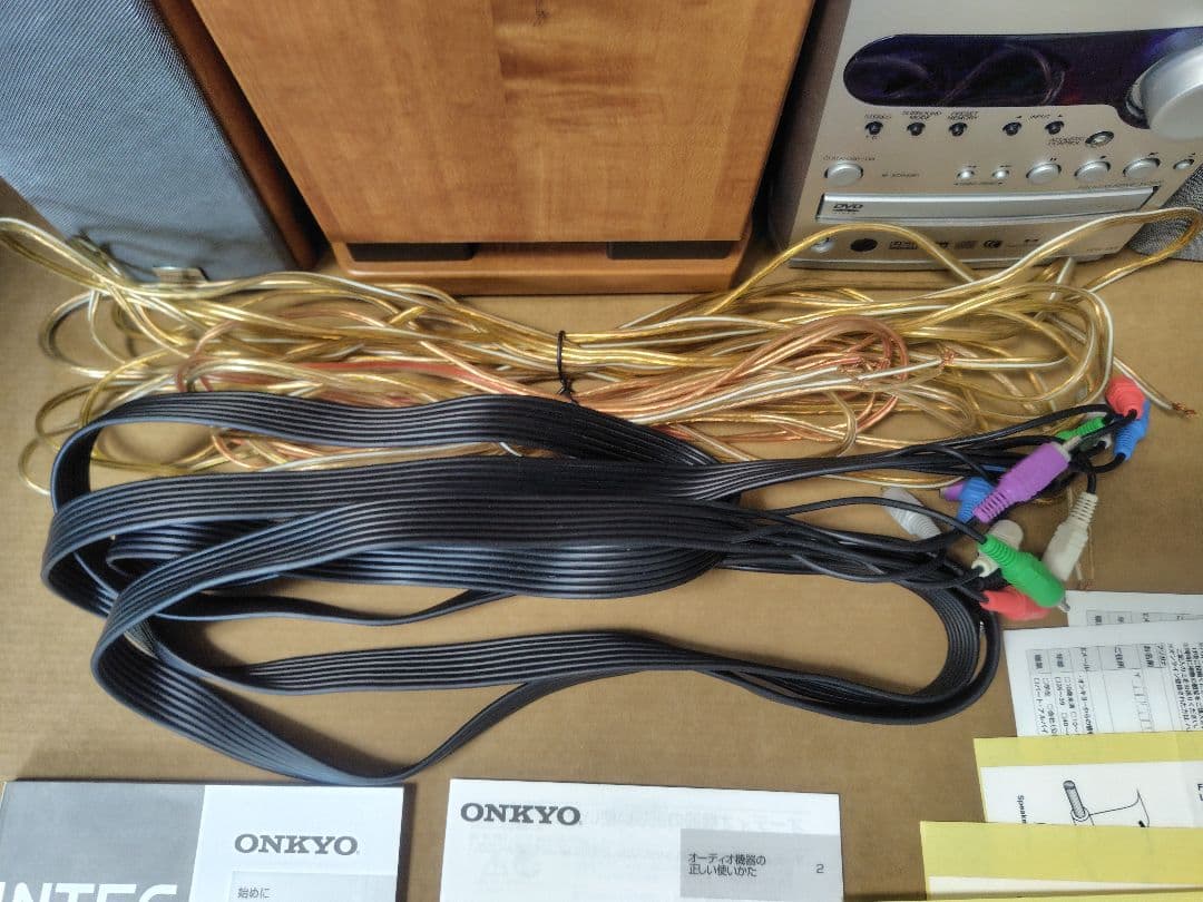 ONKYO BASE-DR7 D-M3 DVD サウンドシステム 5.1ch