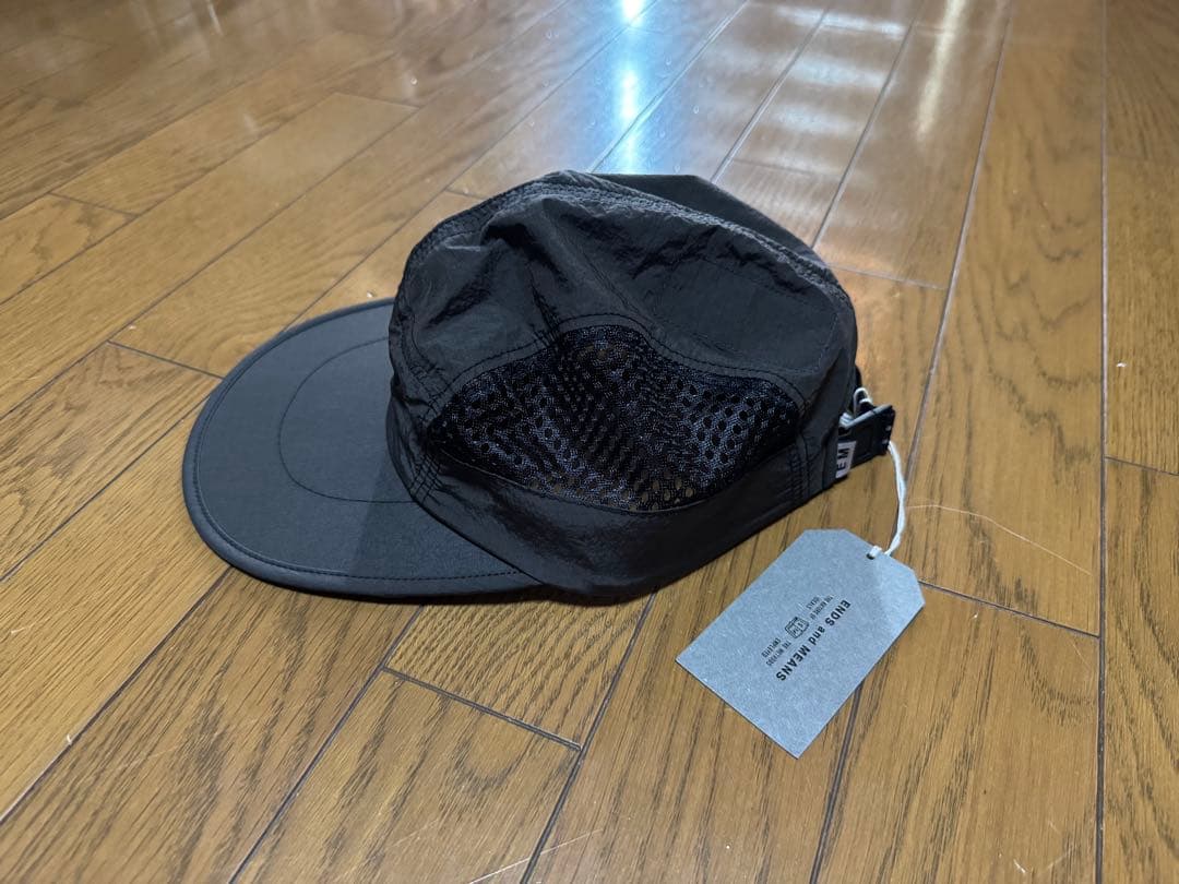 ends and means キャップ　試着のみ　African Black