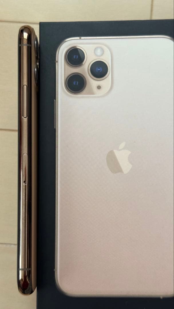 iPhone 11 Pro ゴールド 64GB 本体と箱等付属品一式