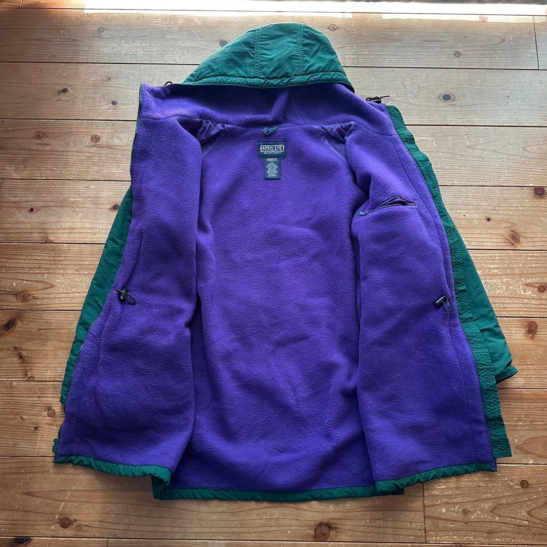 希少 名作 90s USA製 LANDS'END SQUALL JACKET