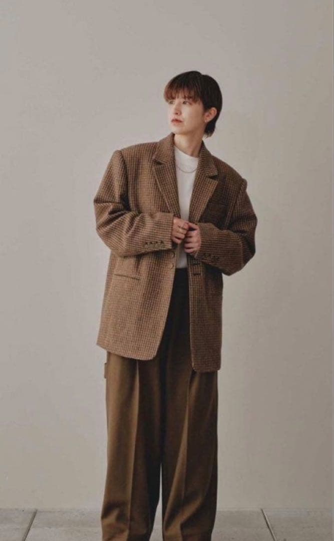 ジャケット・アウター TODAYFUL Wool100% Check Jacket