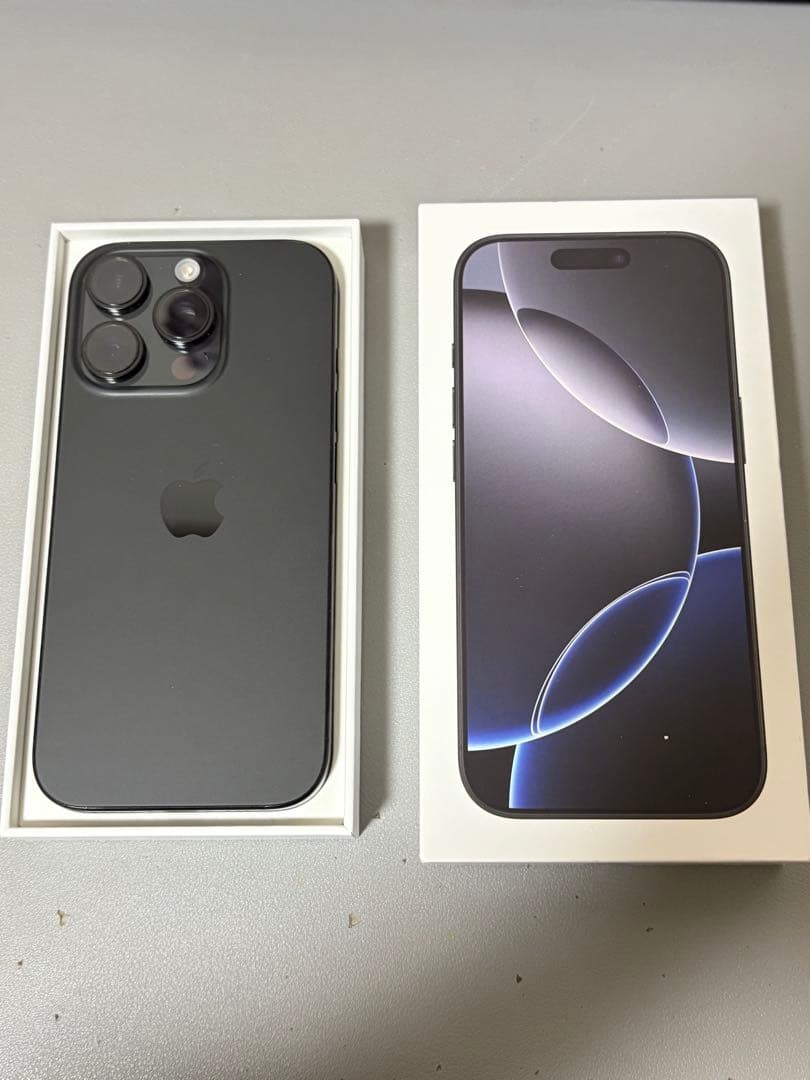 APPLE iPhone16 Pro 512GB ブラックチタニウムSIMフリー