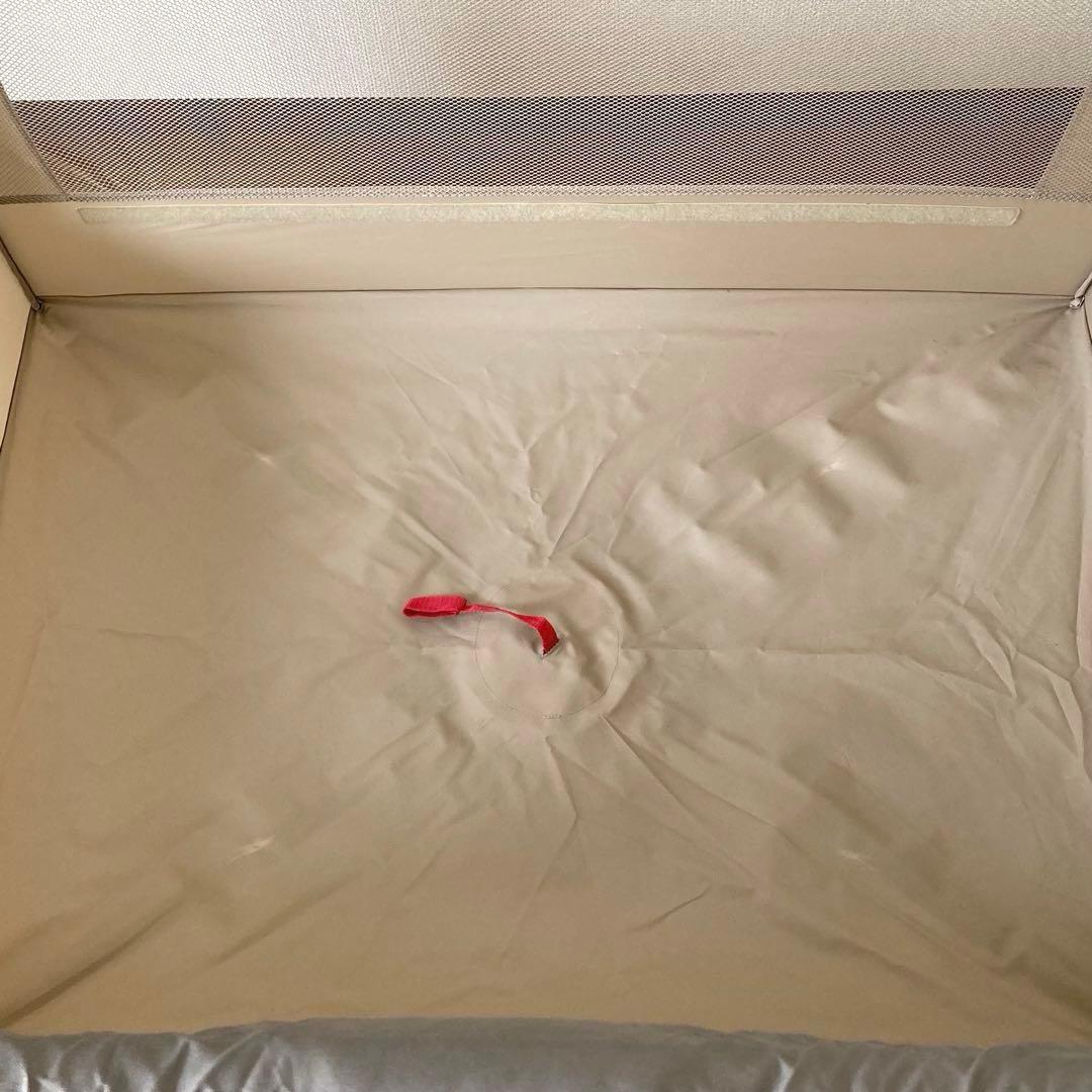 美品　アップリカ ココネルエアー ベビーベッド サークル　66047