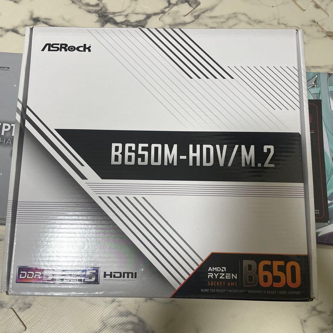 【ASRock】B650M-HDV/M.2
