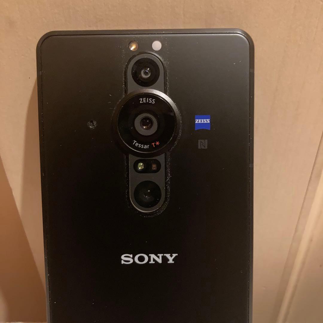 Sony Xperia PRO-I 本体/箱,ケース付,難あり/XQ-BE42