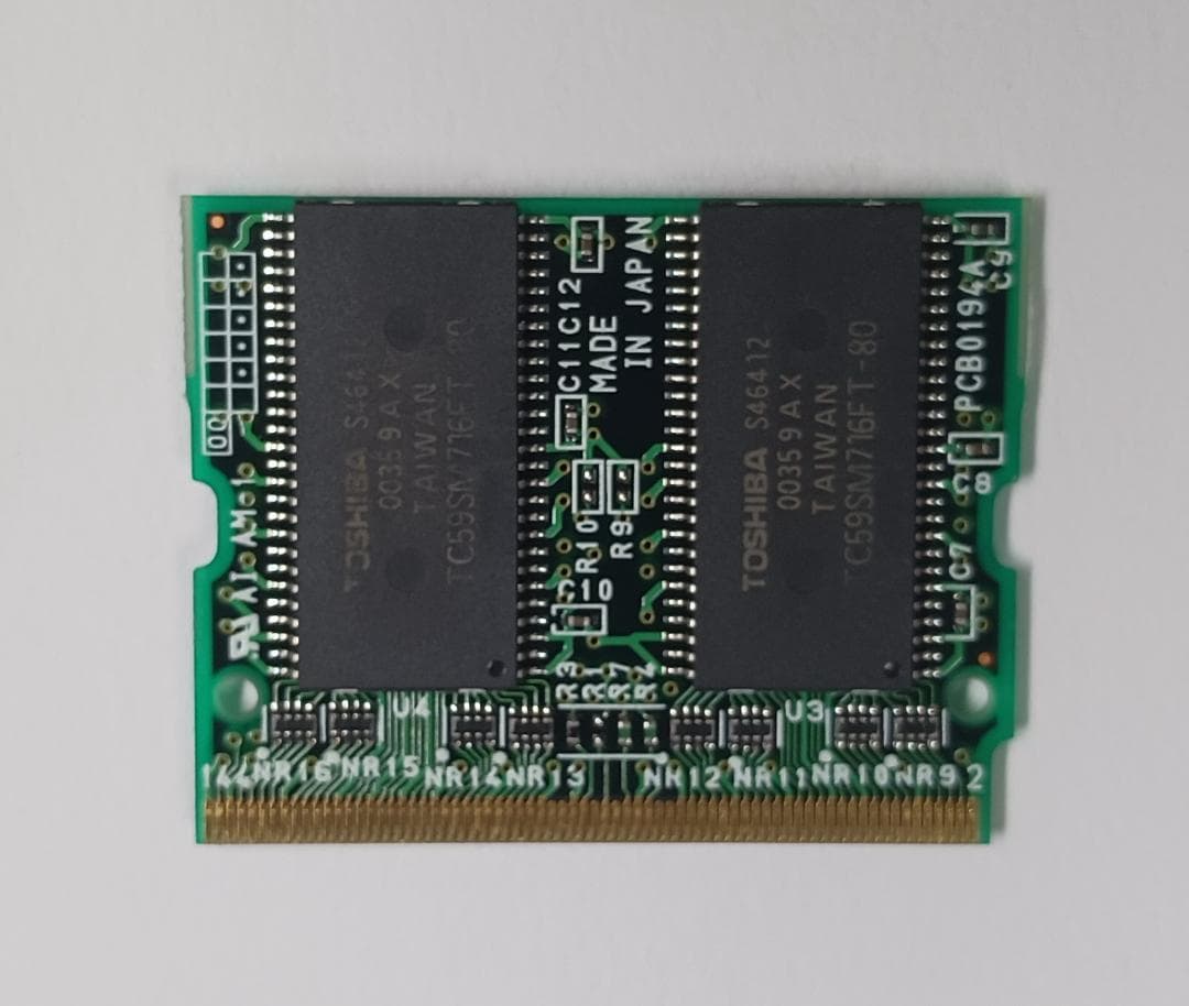 【希少】Sony PCG-SR9向け64MB Micro-DIMM