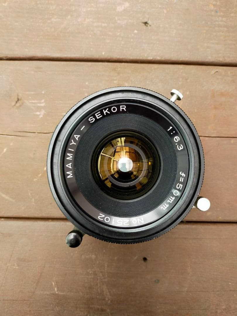 Mamiya Sekor 50mm f/6.3 単焦点レンズ