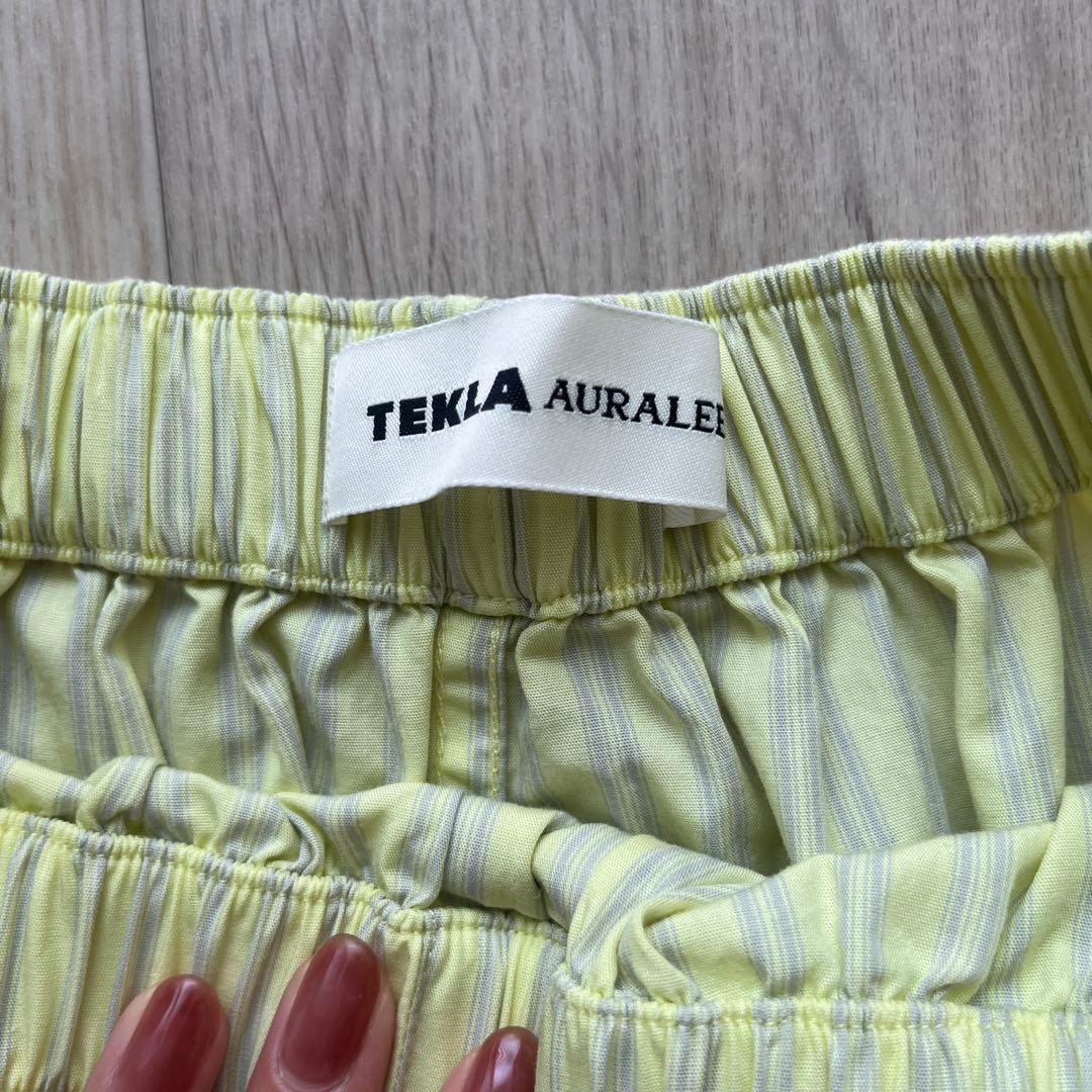 auralee×TEKLA Boxer shorts ショートパンツ