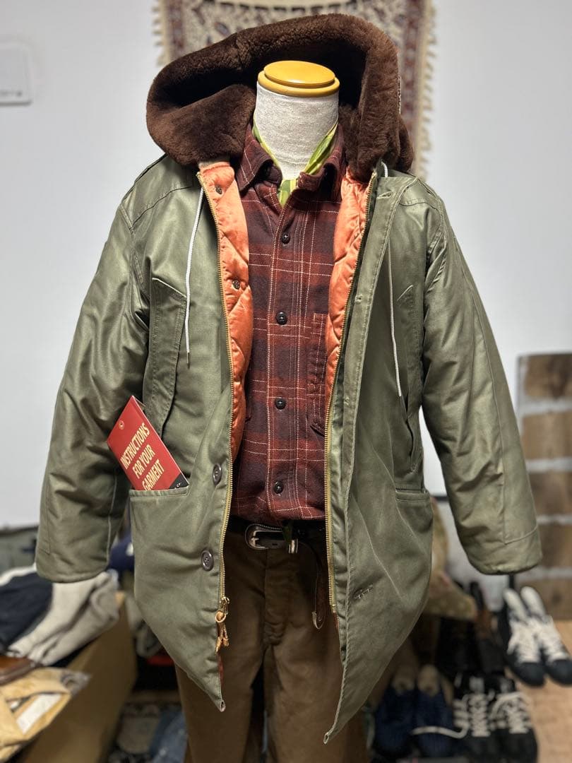 こ*ゃ様 現行¥396000 リアルマッコイズ　B-9 ダウン　フライトジャケッ