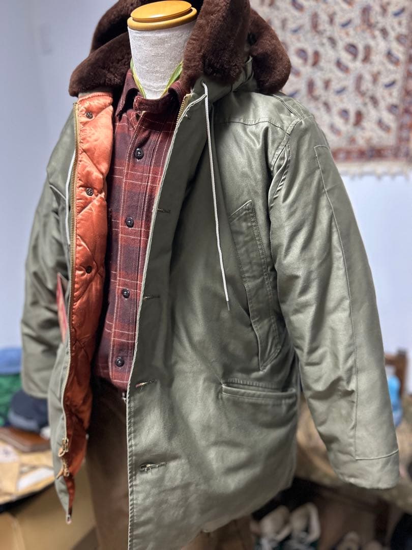 こ*ゃ様 現行¥396000 リアルマッコイズ　B-9 ダウン　フライトジャケッ