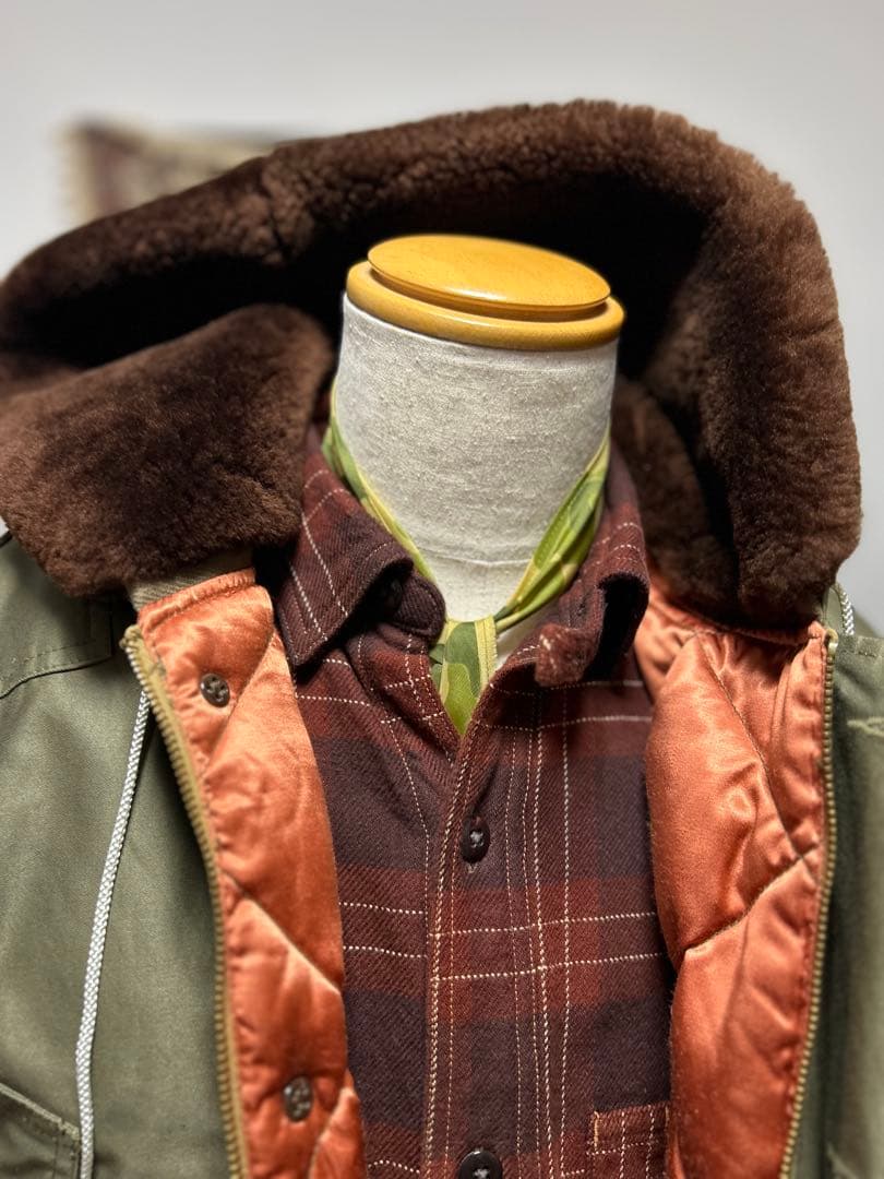 こ*ゃ様 現行¥396000 リアルマッコイズ　B-9 ダウン　フライトジャケッ