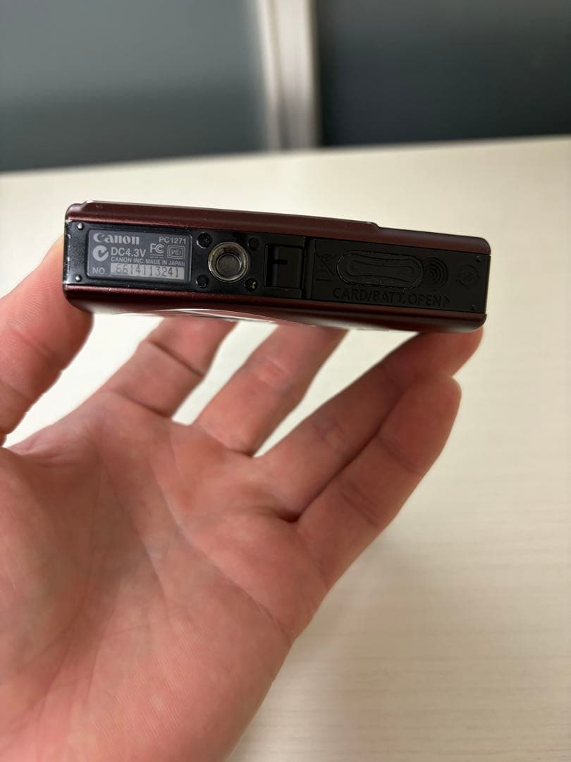 Canon IXY DIGITAL 20IS ブラウン デジカメ　ジャンク