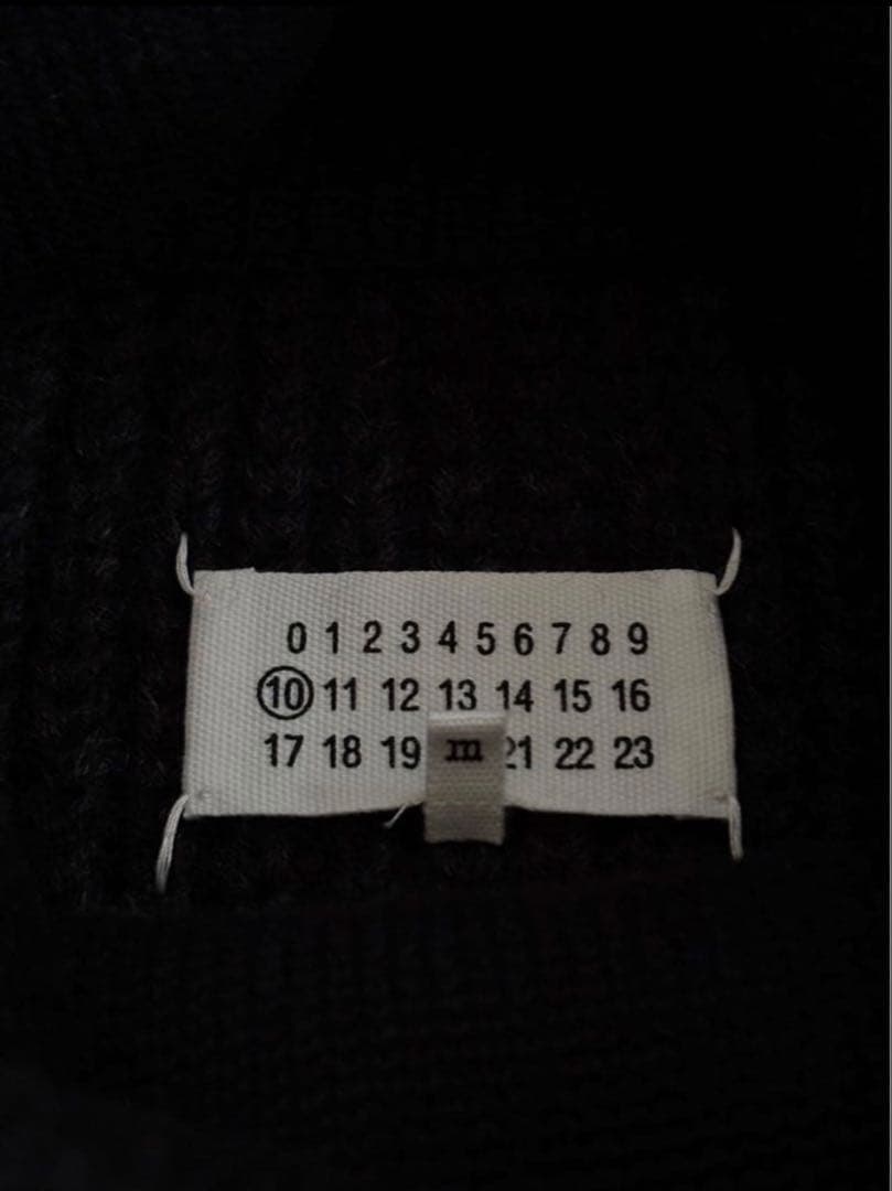 Maison Margiela タートルネックニット ブラック マルジェラ