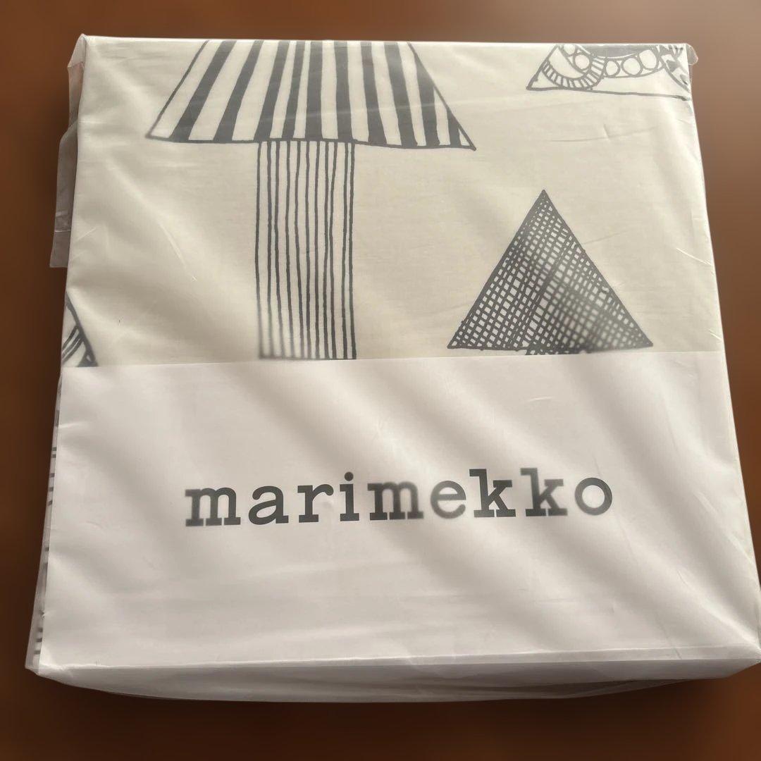 marimekko 幾何学模様 掛け布団カバー 150x210cm 2つセット