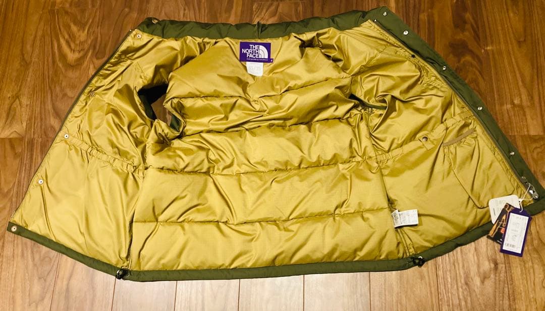 新品タグ付き☆ ザノースフェイス　パープルレーベル　シエラ　ダウンベスト　XL☆