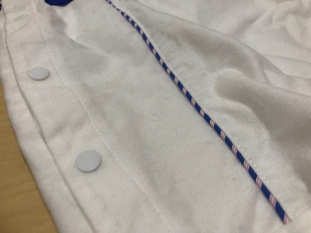 ファミリア　ボーダー　ロンパース　80