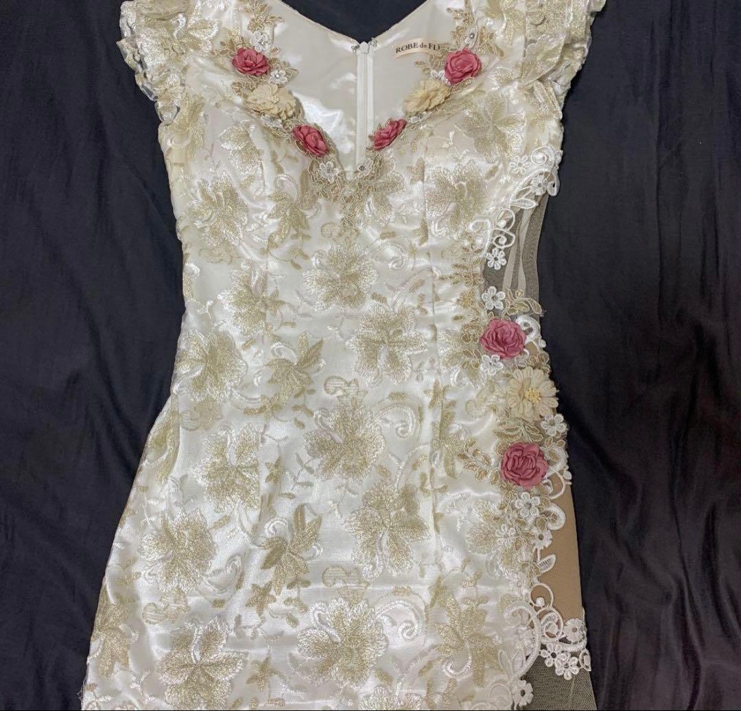 ROBE de FLEURS ミニドレス Sugar キャバドレス