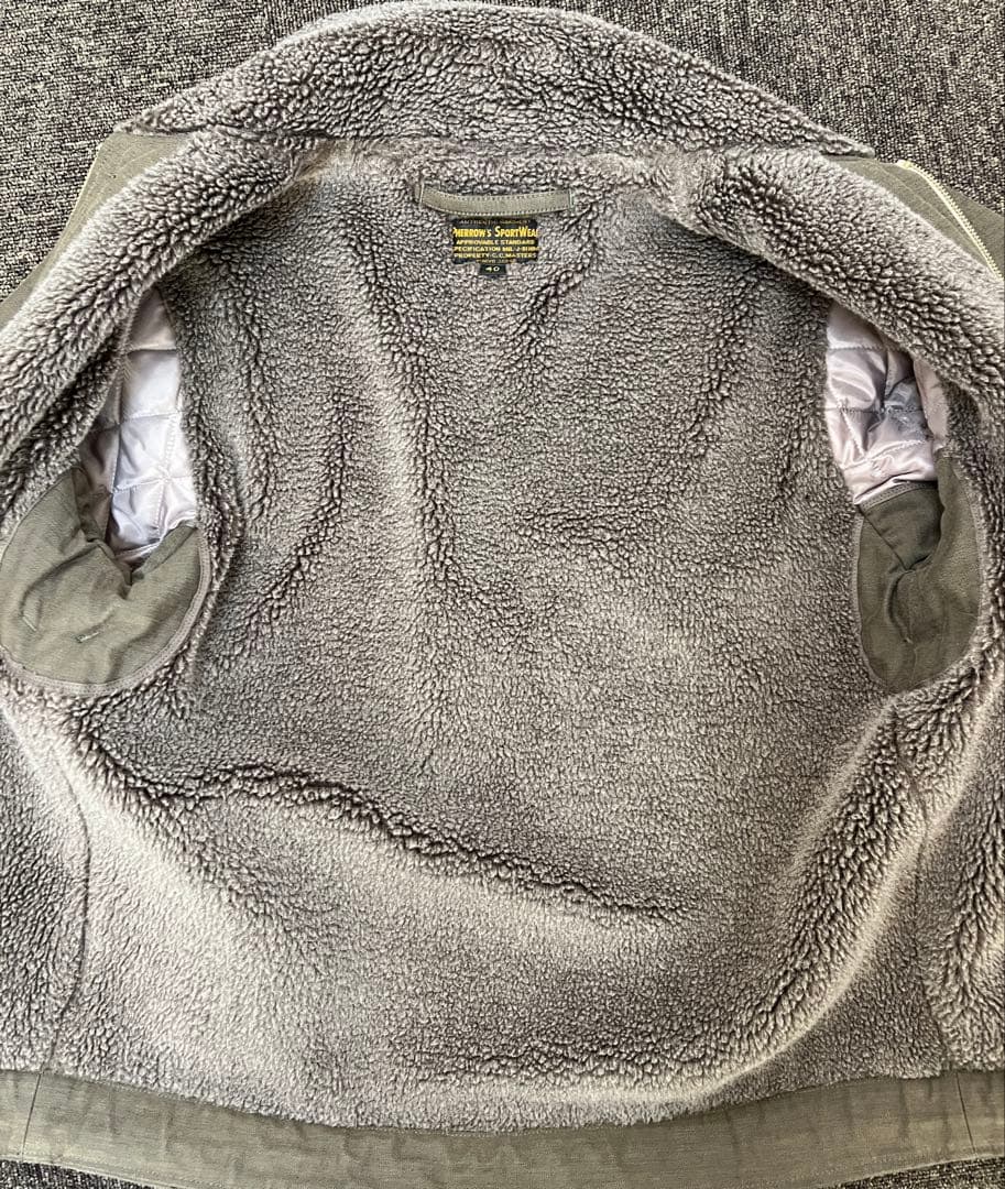 フェローズ N-1デッキジャケット /バズリクソンズ ワイパー トイズマッコイズ