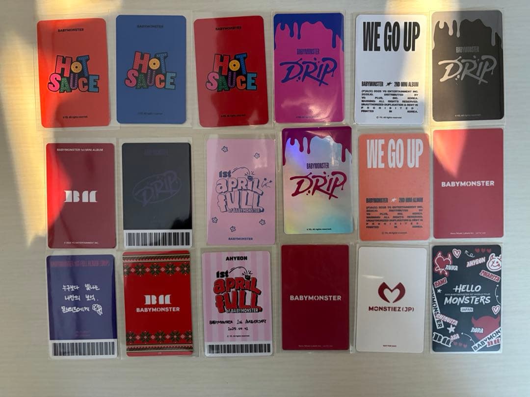 BABYMONSTER アヒョン　トレカ　まとめ売り