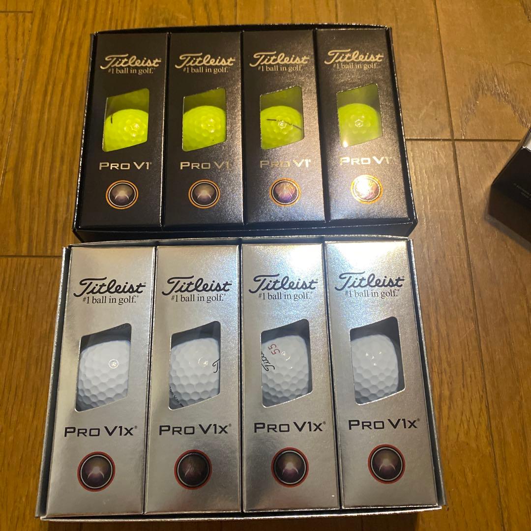 Titleist Pro V1 & Pro V1x ゴルフボールセット